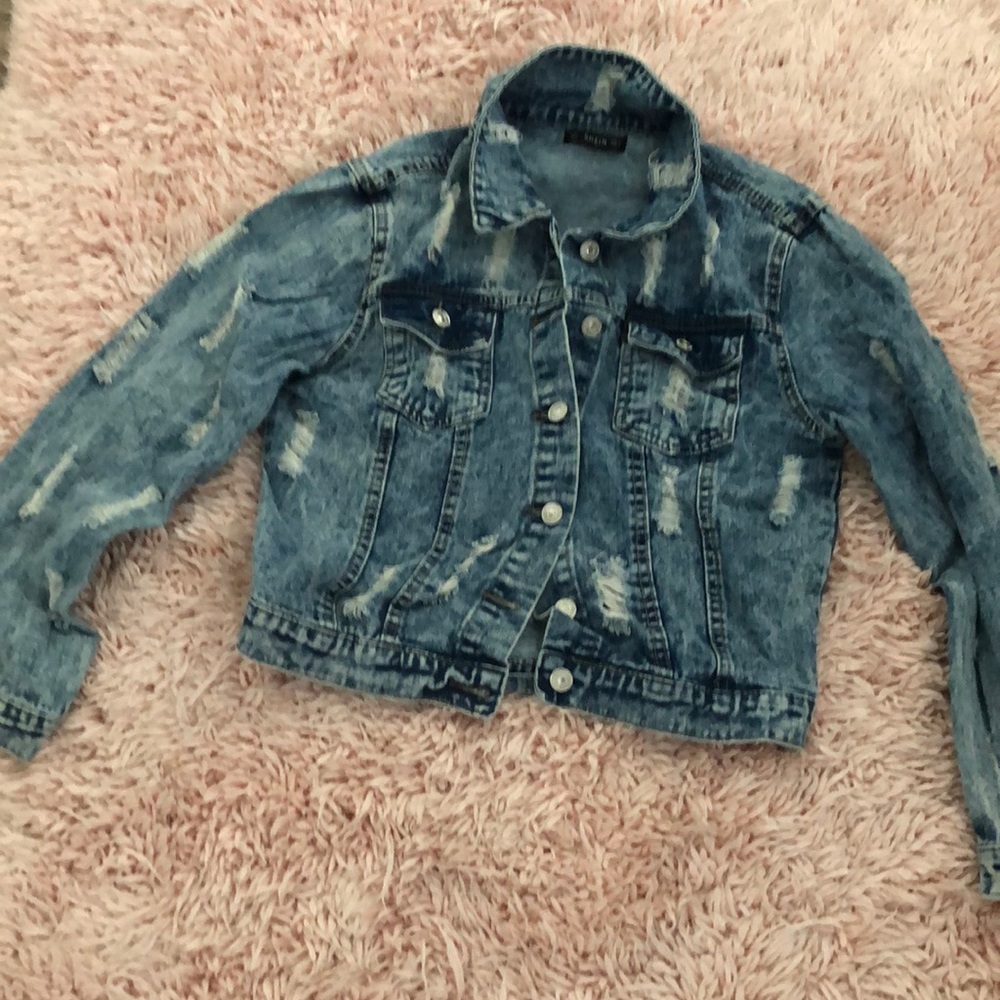 Blue jean jacket